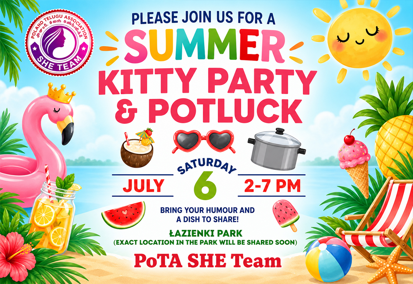 Colourful Summer Kitty Party in Warsaw